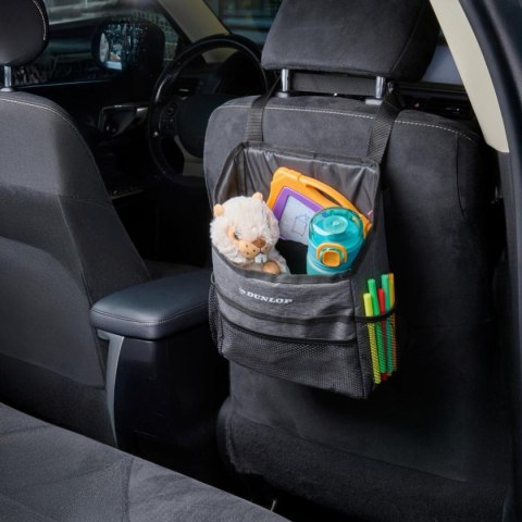 ORGANIZER SCHOWEK TORBA SAMOCHODOWA 24x10x29CM SZARY DUNLOP