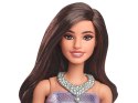 Mattel Barbie lalka Fashionistas świecąca stylizacja wieczorowa ZA6180