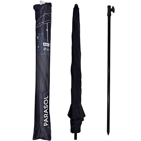 PARASOL OGRODOWY 185CM ANTRACYT