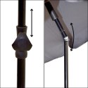 PARASOL OGRODOWY 185CM ANTRACYT