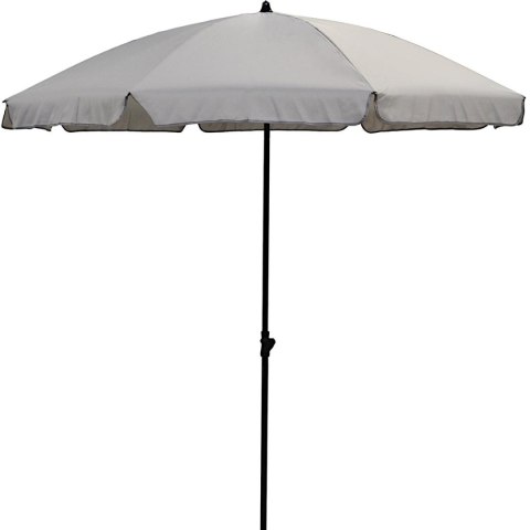 PARASOL OGRODOWY 185CM POPIELATY