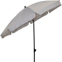 PARASOL OGRODOWY 185CM POPIELATY