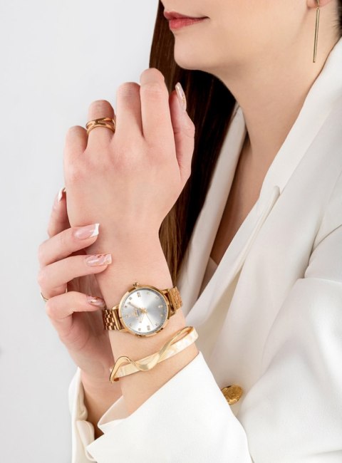 Zegarek Damski Giewont Sapphire Różowe Złoto GW7370-B3