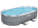 Basen stelażowy 427x250x100cm Bestway 8w1 pompa drabinka 56620