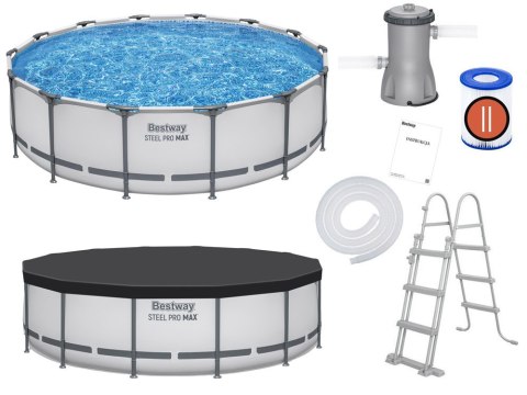 Bestway Basen STELAŻOWY 4,27m x 1,07m 11w1 56950
