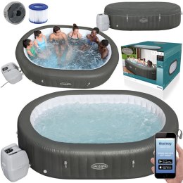 Bestway Lay-Z-Spa Mauritius jacuzzi 5-7os aplikacja WiFi hydromasaż 60067