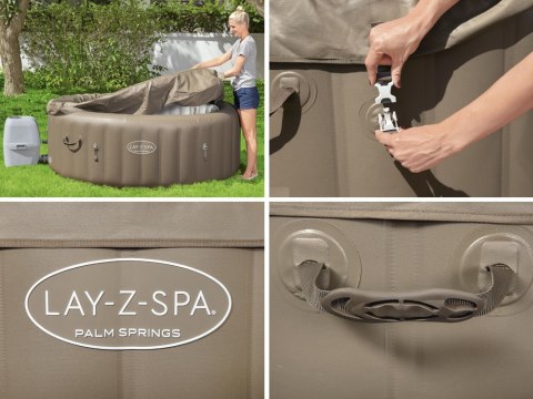 Bestway Lay-Z-Spa Palm Springs jacuzzi 4-6os 60017