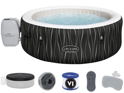 Bestway jacuzzi Lay-Z-Spa HOLLYWOOD 4-6os 196 cm LED 60059