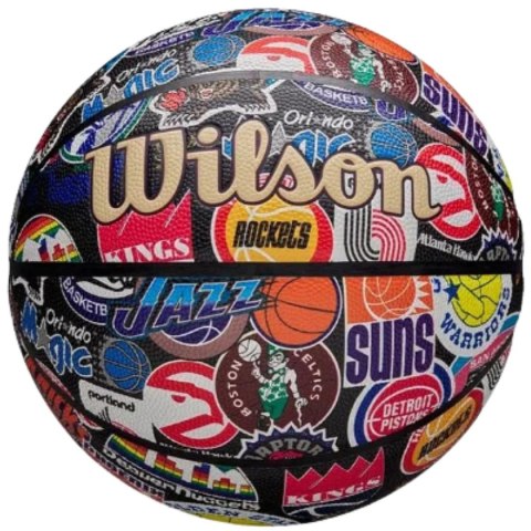 PIŁKA DO KOSZYKÓWKI WILSON NBA ALL TEAM RETRO BSKT R.7