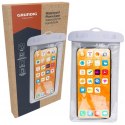 WODOODPORNE ETUI POKROWIEC NA TELEFON 11,7X21CM PVC BIAŁE GRUNDIG