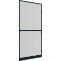 MOSKITIERA DRZWI ALU 100X215 ANTRACYT BASIC PLUS