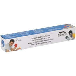 PIŁECZKI DO TENISA STOŁOWEGO SLAZENGER BIAŁE 6SZT