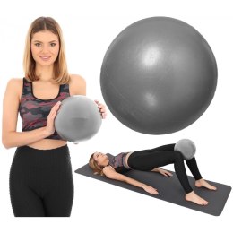 PIŁKA FITNESS PILATES 23CM - ANTRACYT BEST SPORTING