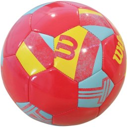PIŁKA NOŻNA WILSON IMPACT SB KORAL/YELLLOW/BLUE R.5