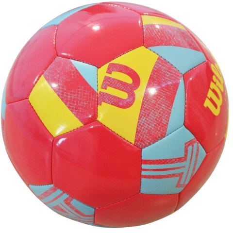 PIŁKA NOŻNA WILSON IMPACT SB KORAL/YELLLOW/BLUE R.5