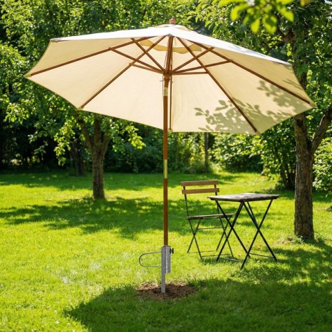 BAZA MOCOWANIE DO PARASOLA PLAŻOWEGO METALOWA