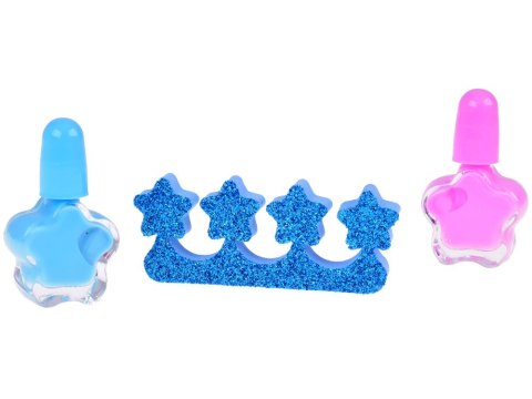 Duży zestaw piękności SYRENKA Cienie Lakiery Spinki Gumki do włosów ZA5574