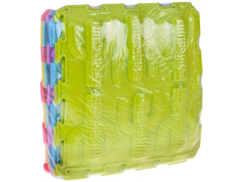 Mata sensoryczna typu PUZZLE gumowe 8 szt. - rozwój i zabawa ZA5862