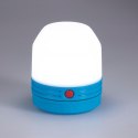 LATARKA LAMPKA TURYSTYCZNA 8x9CM 7 LED NIEBIESKA REDCLIFFS