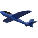 SAMOLOT STYROPIANOWY 47CM NIEBIESKI