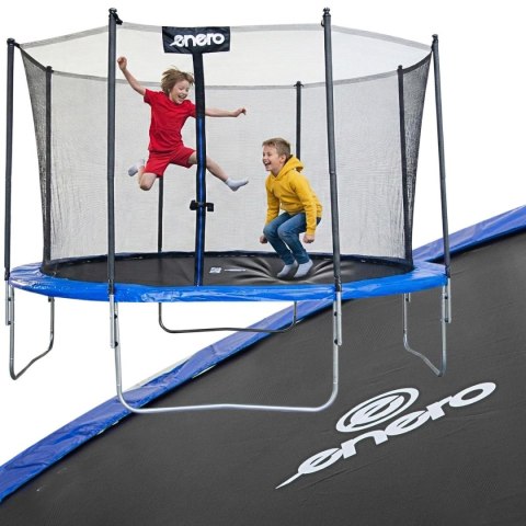 TRAMPOLINA BATUTA OGRODOWA SKŁADANA Z SIATKĄ WEWNĘTRZNĄ 10FT 305CM ENERO