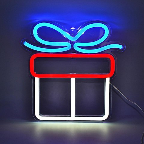 FIGURKA NEONOWA LAMPKA PREZENT