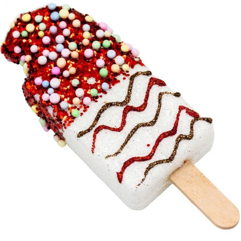 LODY DEKORACJA WISZĄCA BOMBKA 3SZT BIAŁY