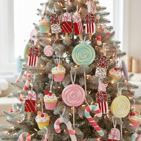 LODY DEKORACJA WISZĄCA BOMBKA 3SZT CZERWONY