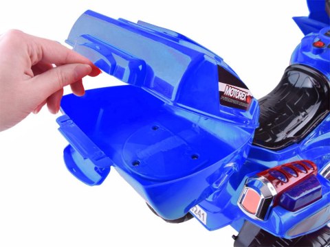 Motorek na akumulator kolorowe światła led PA0241