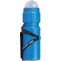BIDON ROWEROWY DUNLOP 750ML Z KOSZYKIEM NIEBIESKI