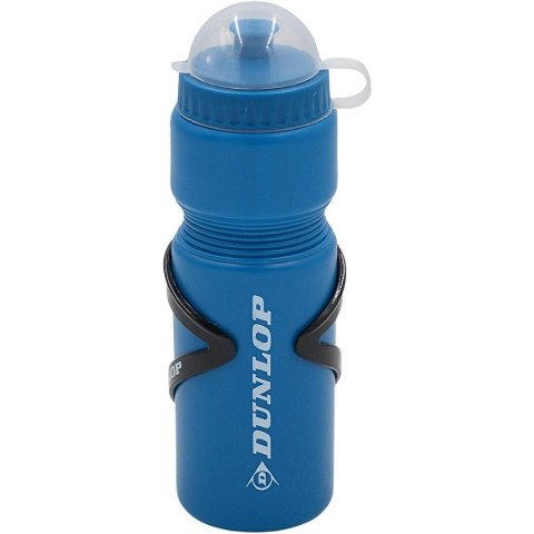 BIDON ROWEROWY DUNLOP 750ML Z KOSZYKIEM NIEBIESKI
