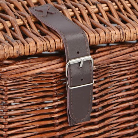 KOSZYK ROWEROWY WIKLINOWY NA PRZÓD 45x30x25CM BICYCLE GEAR