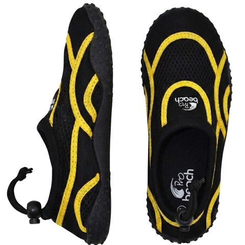 BUTY DO WODY JUNIOR BLACK/YELLOW R.28