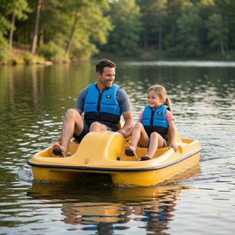 KAMIZELKA NEOPRENOWA ASEKURACYJNA SUP XQMAX R.M BLUE/ BLACK