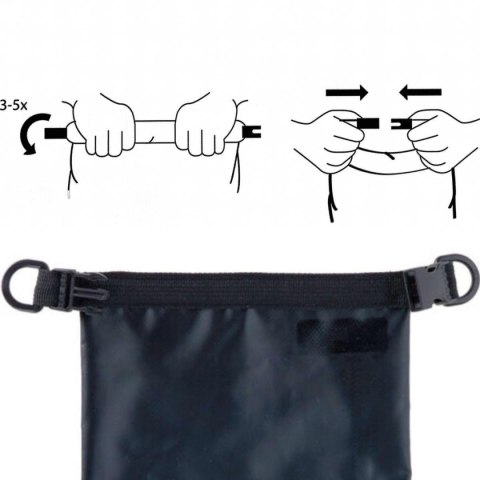 WOREK WODOSZCZELNY NA TELEFON CZARNY 5 L REDCLIFFS