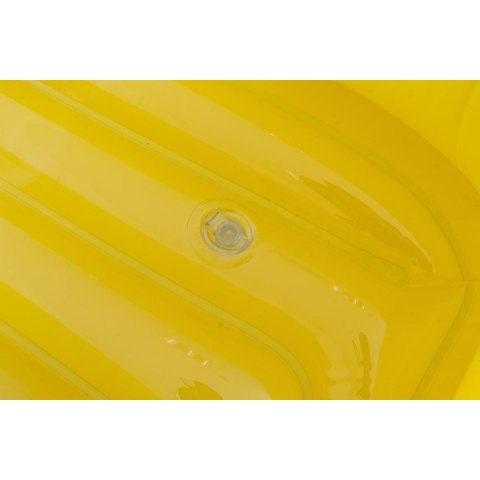 DMUCHANA ŁÓDKA DO PŁYWANIA 112x70CM ŻÓŁTA 37593