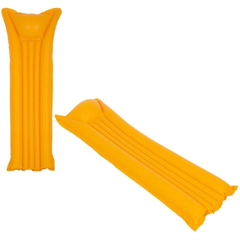 MATERAC PLAŻOWY 1 OSOBOWY 183x69CM POMARAŃCZOWY 37497
