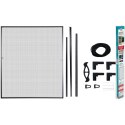 MOSKITIERA OKNO ALU 150X130CM GARDEN LIFE