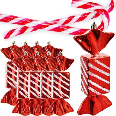 BOMBKA FORMÓWKA PLASTIKOWA BEZPIECZNA 15CM CUKIERKI 8SZT MICA