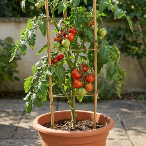 PODPORA DO ROŚLIN BAMBUSOWA TYCZKA 60 CM 10SZT PROGARDEN