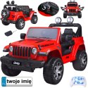 Autko na akumulator Jeep Wrangler Rubicon PA0223 CZ