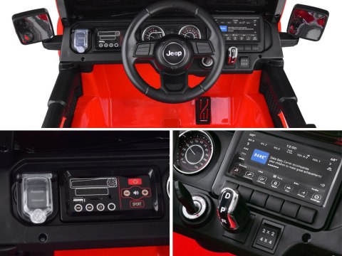 Autko na akumulator Jeep Wrangler Rubicon PA0223 CZ