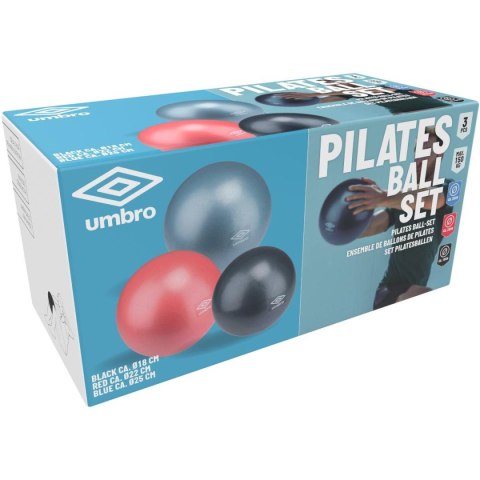 PIŁKA FITNESS PILATES 18CM 22CM 25CM 3SZT UMBRO