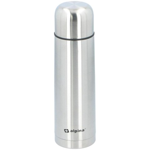 TERMOS TERMICZNY TURYSTYCZNY 750ML SREBRNY ALPINA