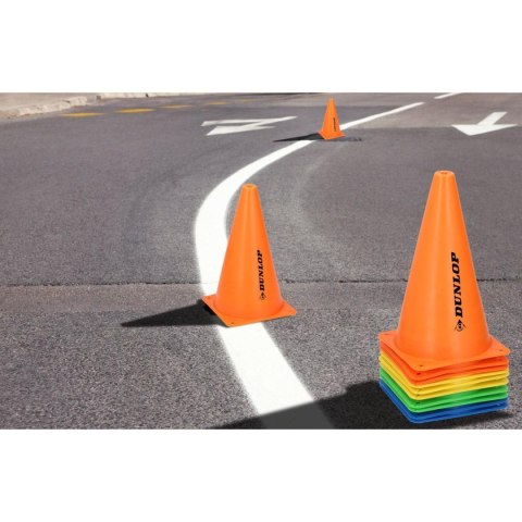 ZESTAW PACHOŁKÓW TRENINGOWYCH 23CM 10SZT DUNLOP