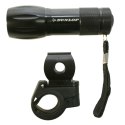 LAMPKA ROWEROWA PRZEDNIA 2W1 9 LED DUNLOP