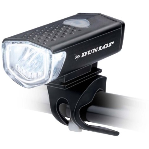 ZESTAW LAMP ROWEROWYCH LED PRZÓD I TYŁ ŁADOWANIE USB DUNLOP