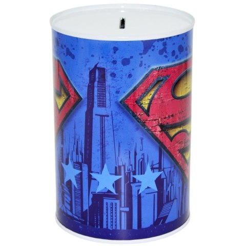 SKARBONKA METALOWA SUPERMAN 10x15CM