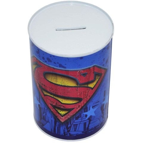 SKARBONKA METALOWA SUPERMAN 10x15CM