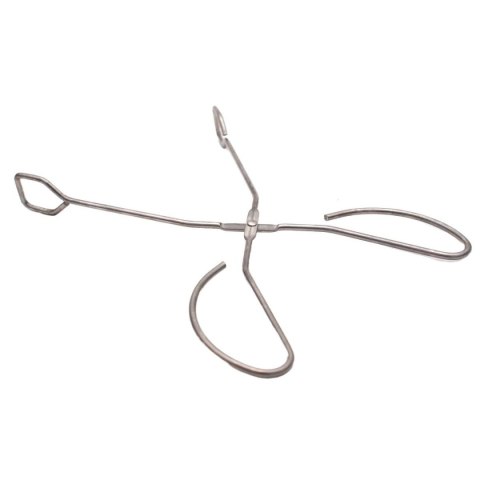 SZCZYPCE DO GRILLA 27CM SREBRNE